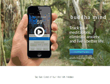 Tablet Screenshot of buddhamindapp.com